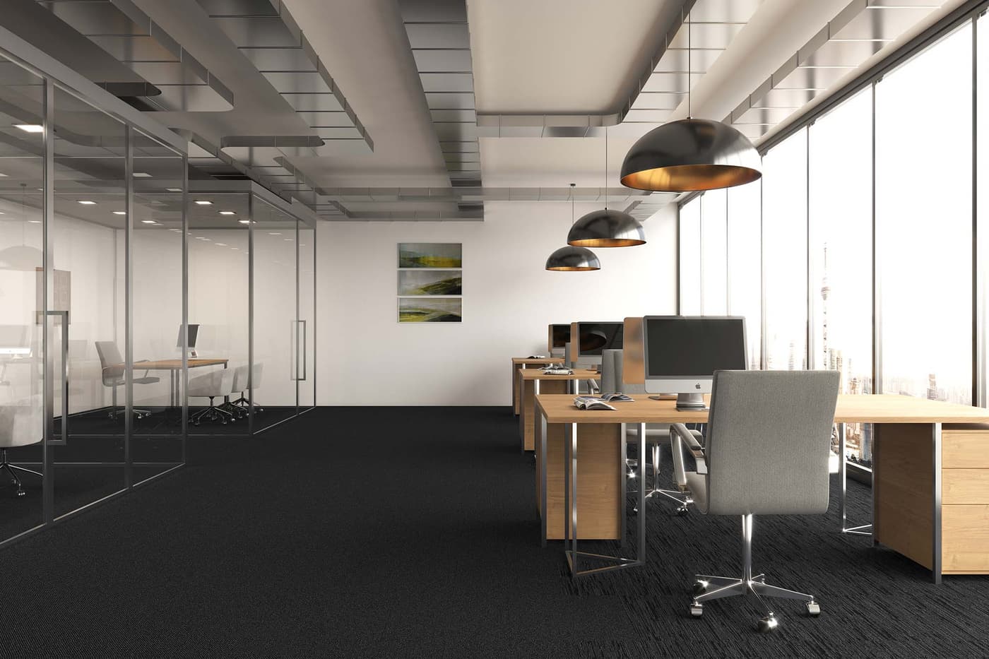 Nightsky Twilight Office