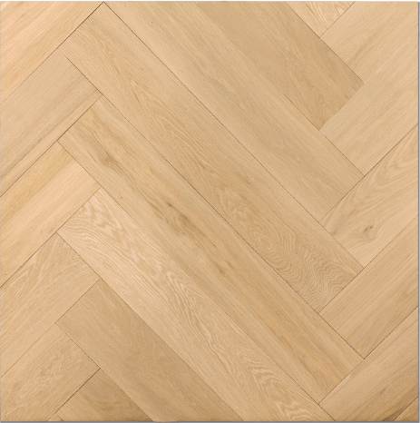 Classic in Solid Parquetry 710x123x18 Herringbone - Engineered flooring sample
