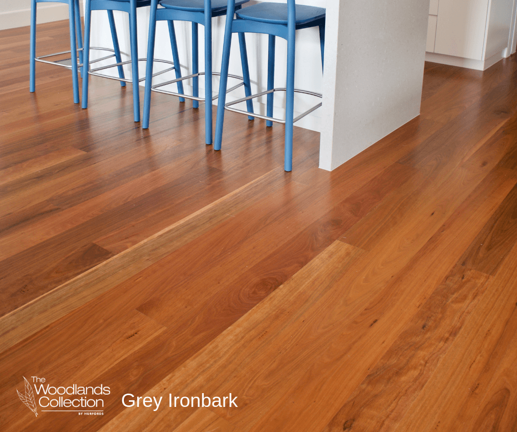 The Woodlands in Grey Ironbark - Engineered flooring sample